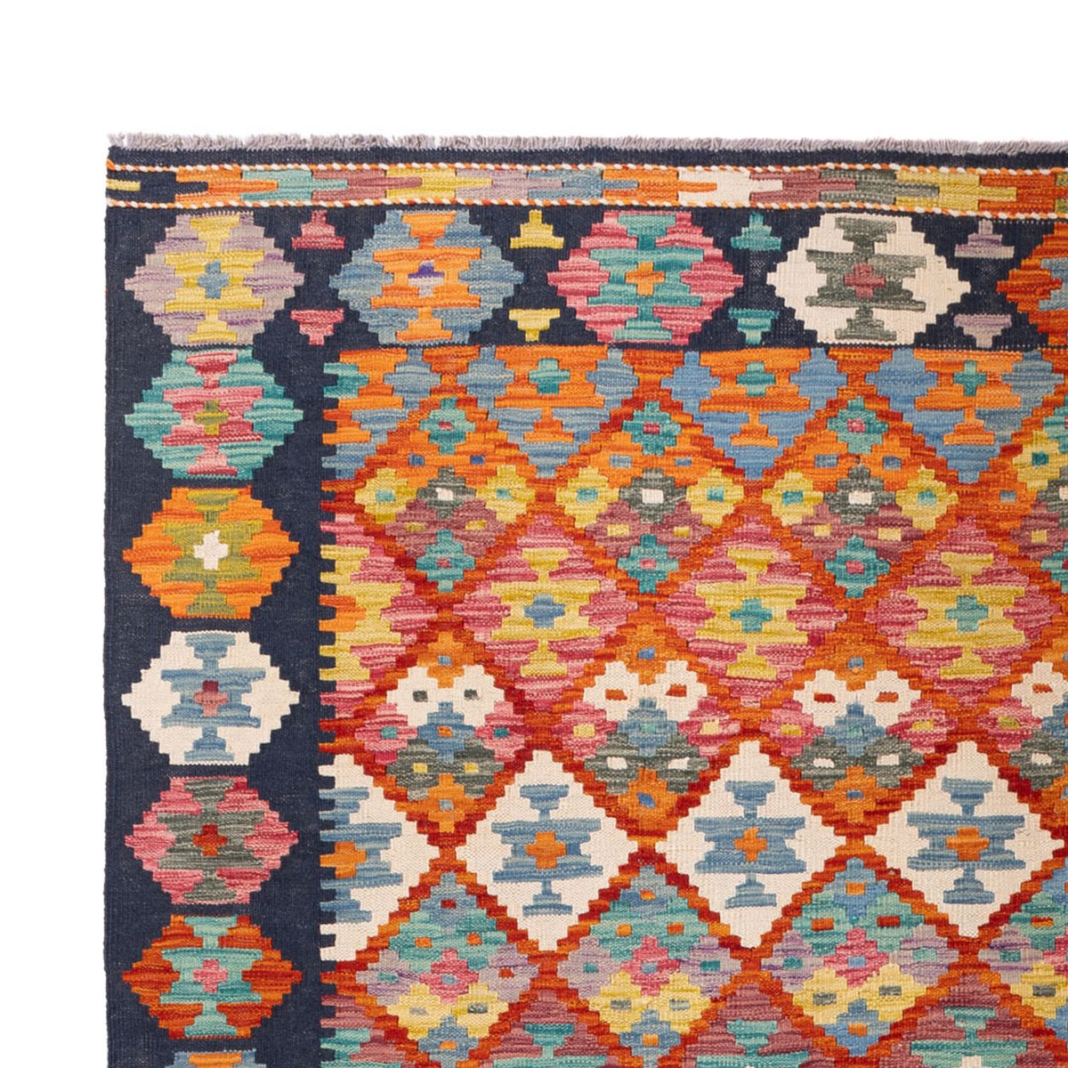 Kelim Teppich - Splash - 293 x 210 cm - mehrfarbig