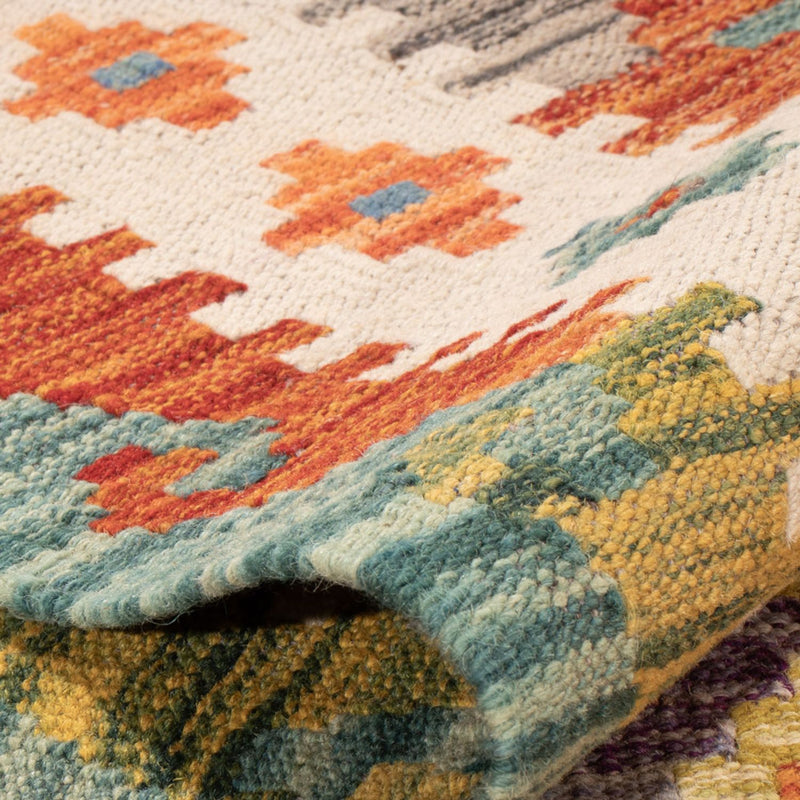 Kelim Teppich - Splash - 298 x 206 cm - mehrfarbig