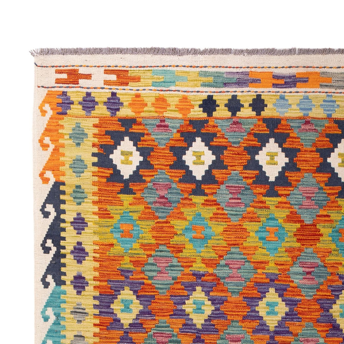 Kelim Teppich - Splash - 290 x 200 cm - mehrfarbig