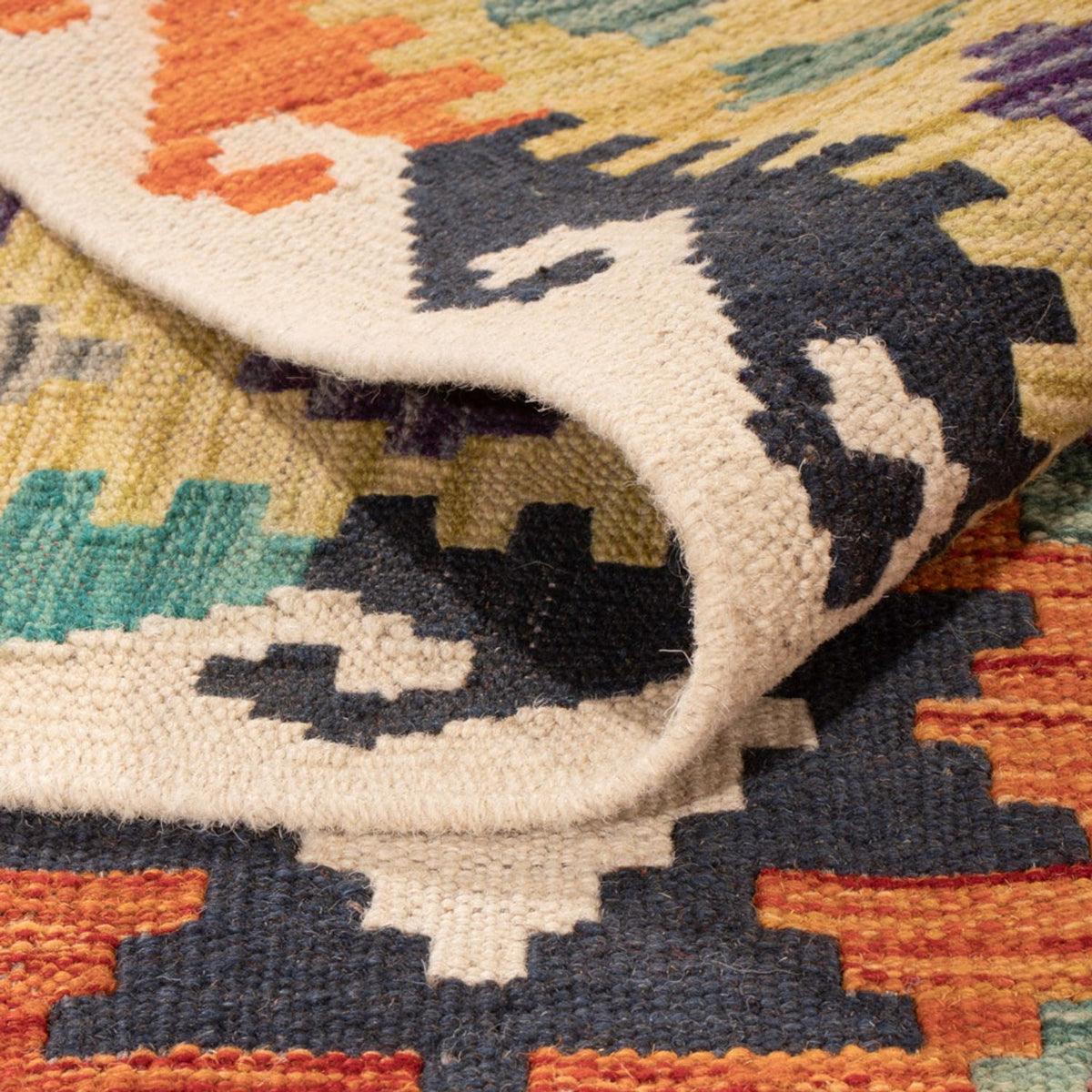 Kelim Teppich - Splash - 290 x 200 cm - mehrfarbig