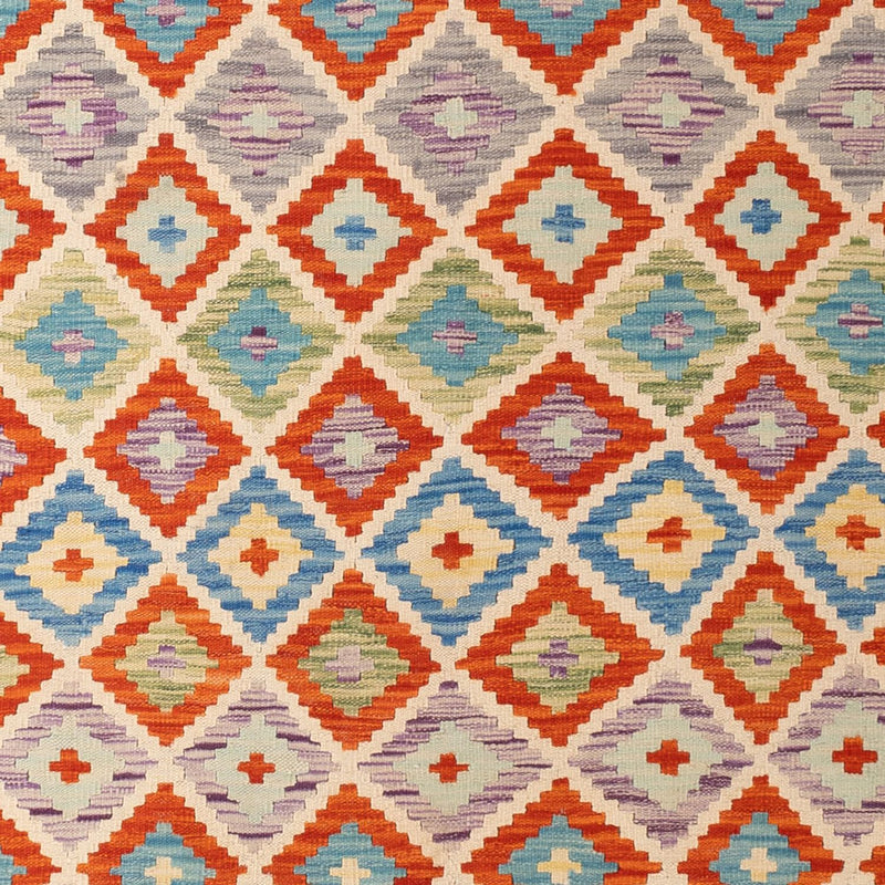 Kelim Teppich - Splash - 298 x 208 cm - mehrfarbig