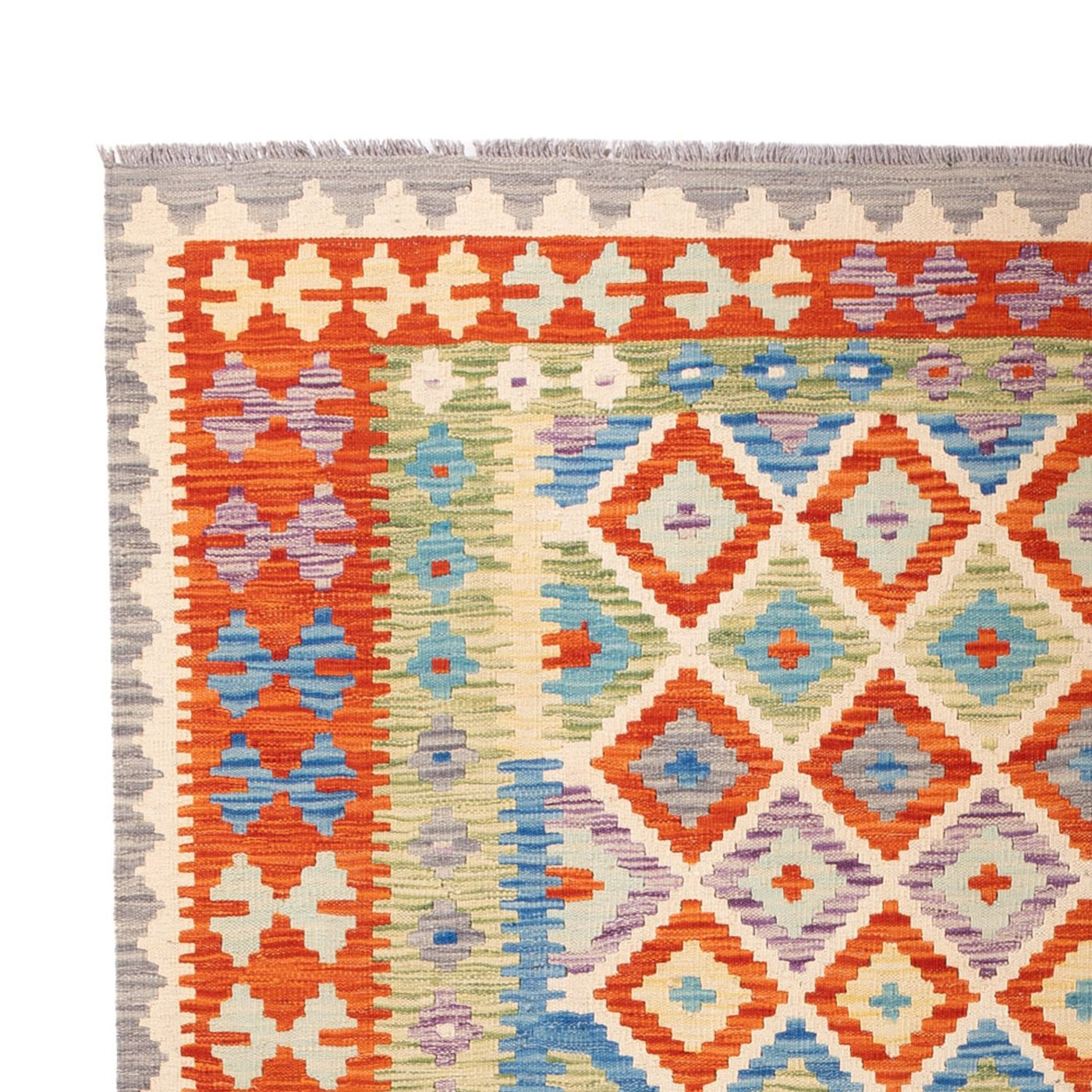Kilim Maimana Tappeto 298x208cm - Tappeto di lana