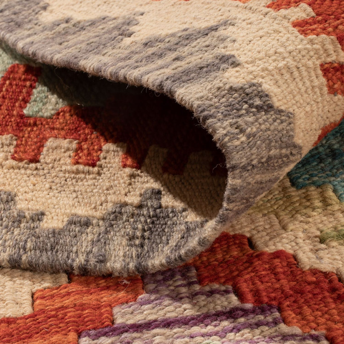 Kelim Teppich - Splash - 298 x 208 cm - mehrfarbig