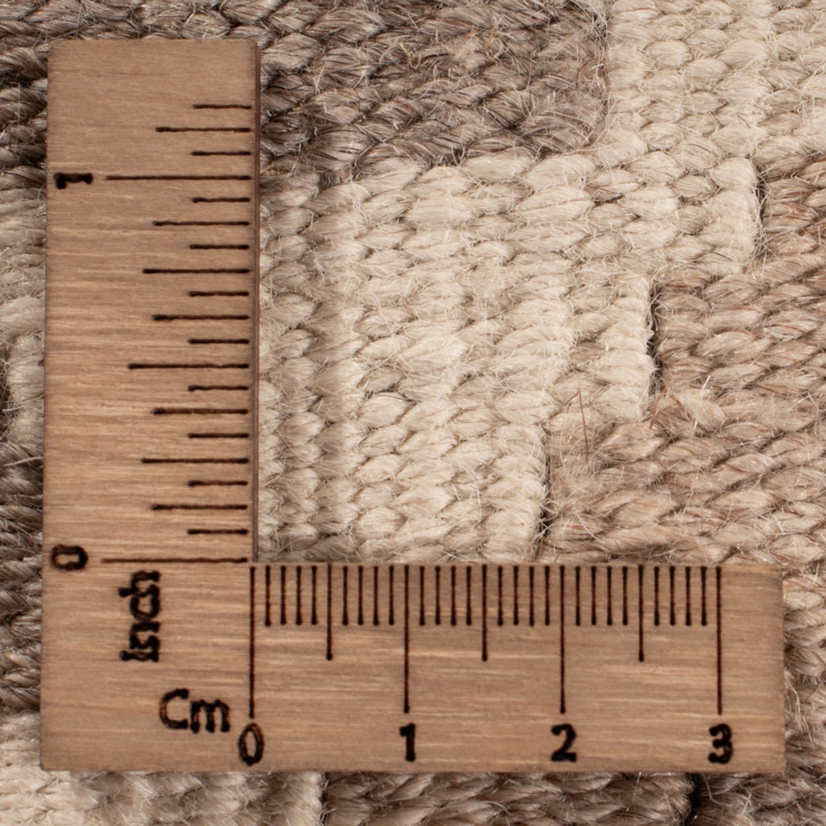 Kelim Teppich - Splash - 281 x 200 cm - hellgrau