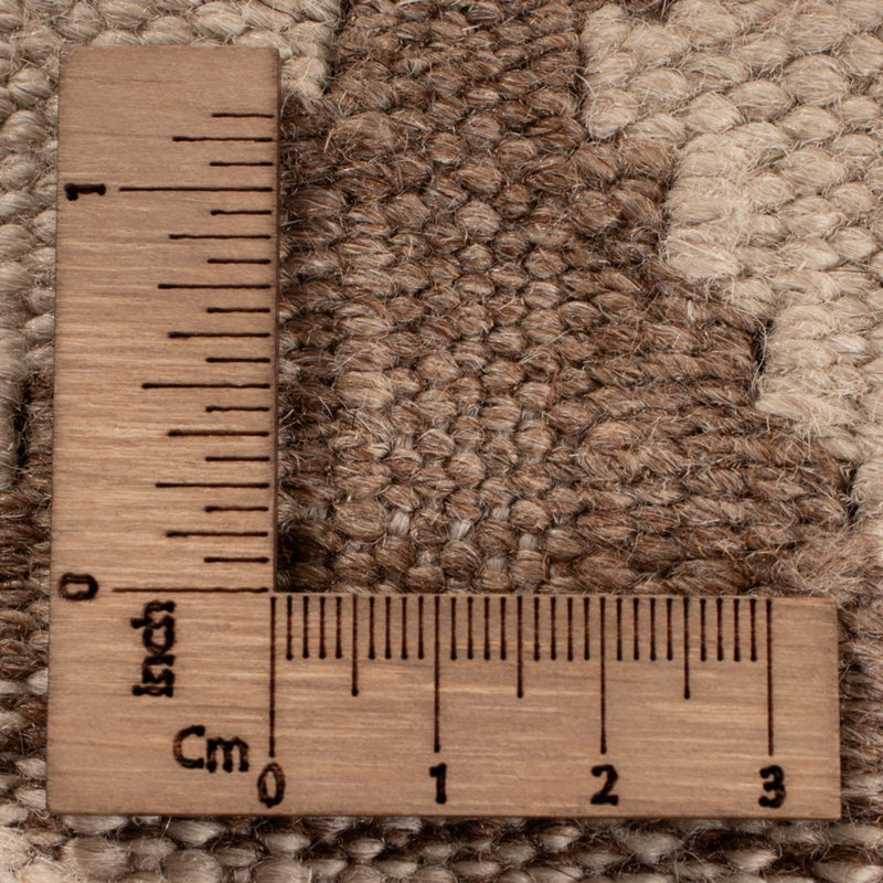 Kelim Teppich - Splash - 301 x 206 cm - hellgrau