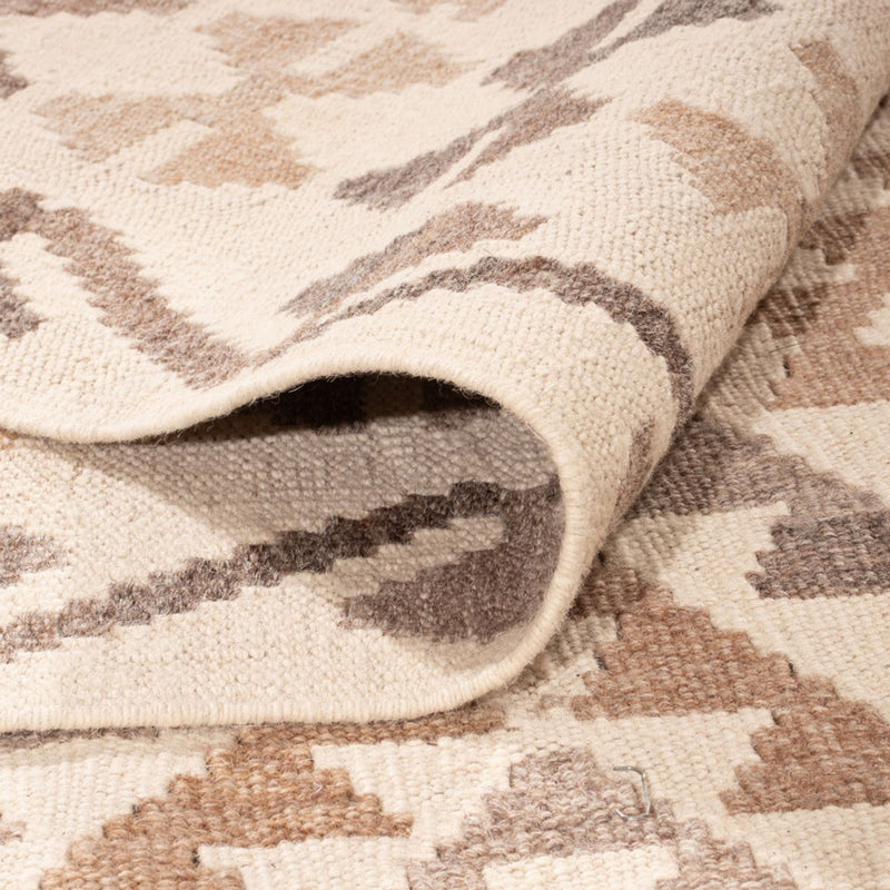 Kelim Teppich - Splash - 290 x 199 cm - grau