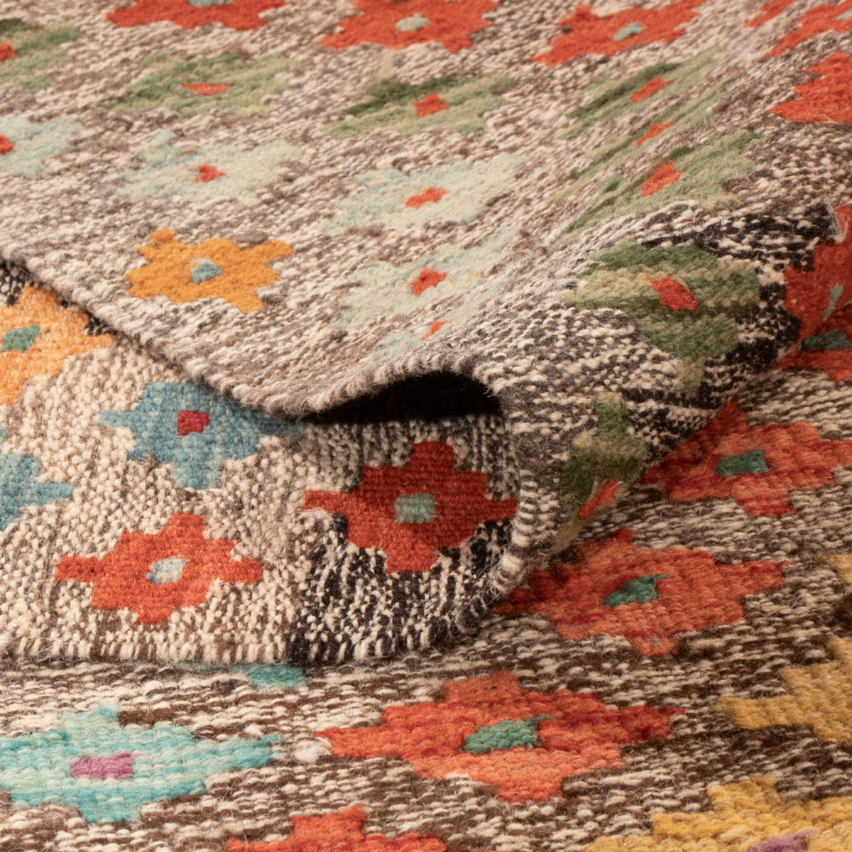 Kelim Teppich - Splash - 298 x 206 cm - mehrfarbig