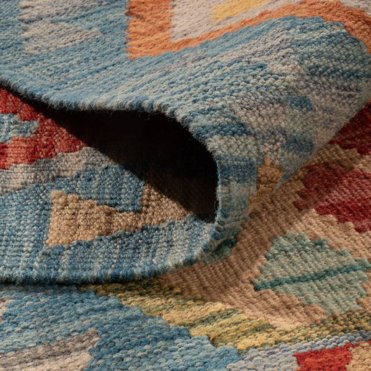 Kelim Teppich - Splash - 310 x 207 cm - mehrfarbig