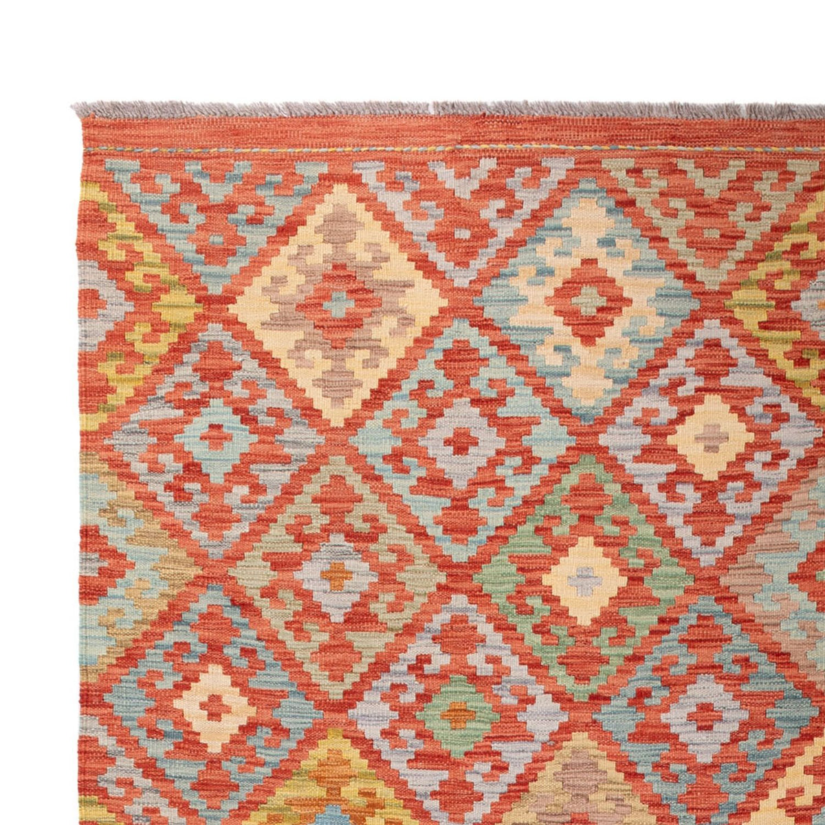 Kelim Teppich - Splash - 300 x 202 cm - mehrfarbig