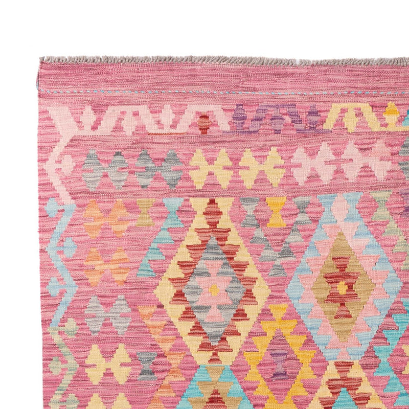 Kelim Teppich - Splash - 297 x 194 cm - mehrfarbig