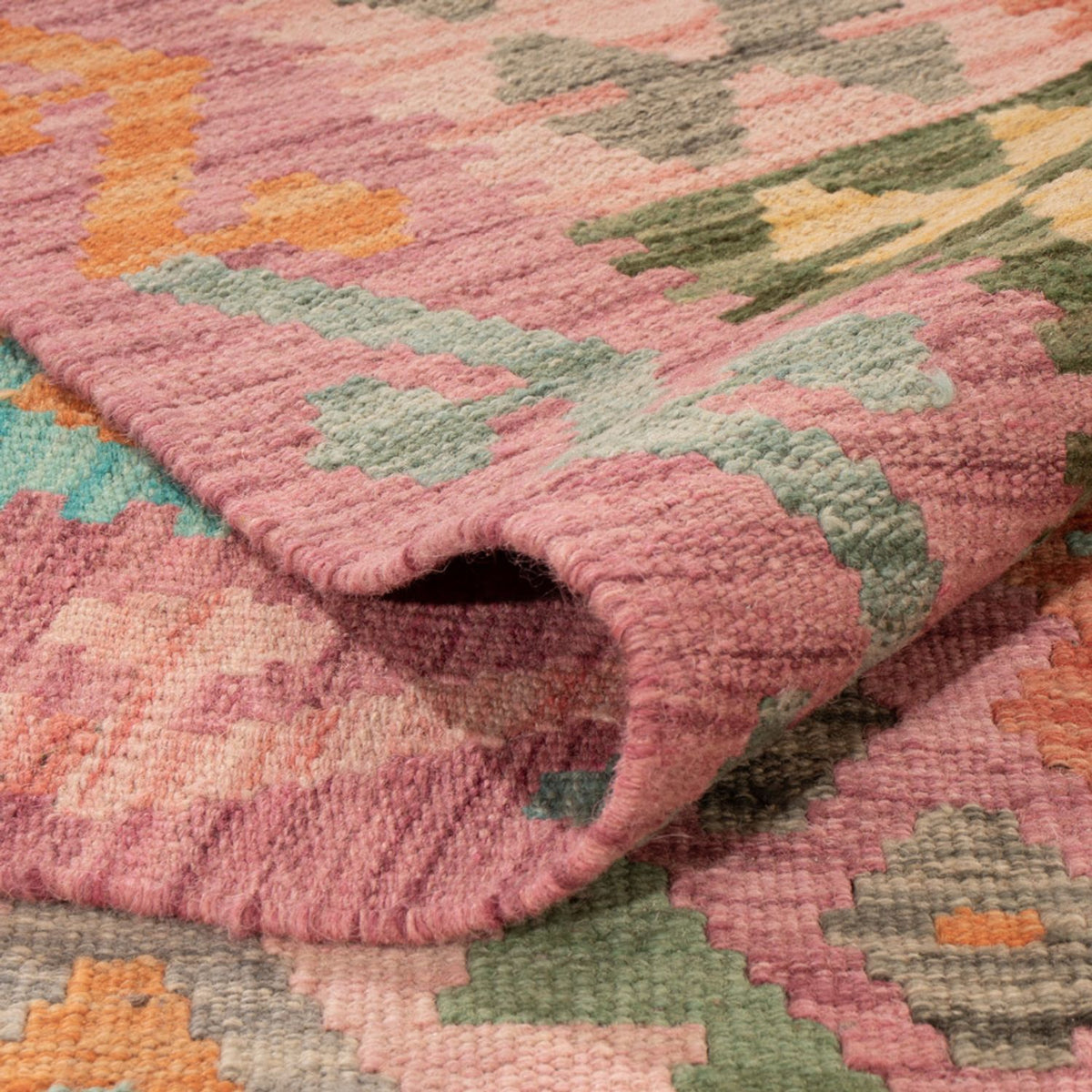 Kelim Teppich - Splash - 318 x 205 cm - mehrfarbig