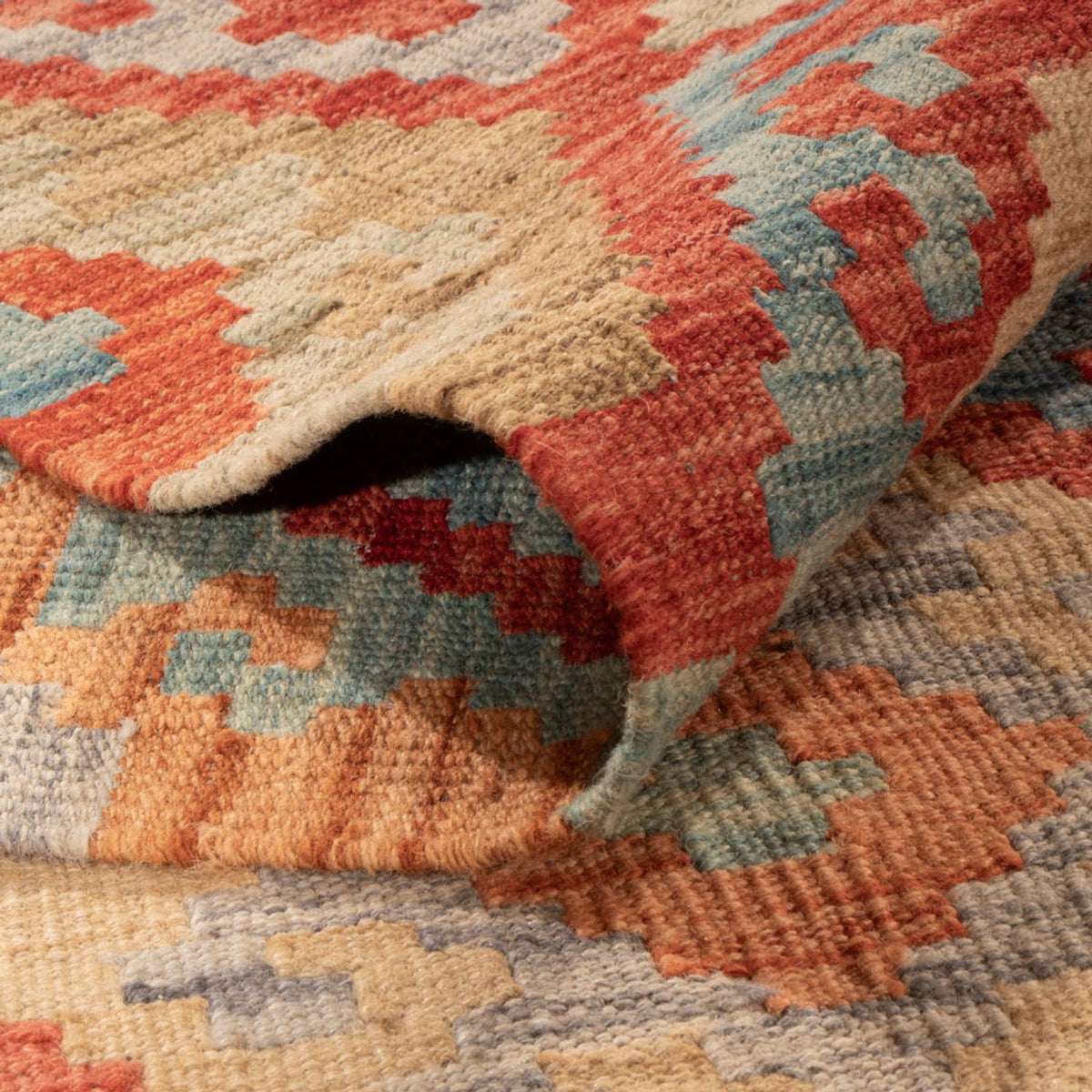 Kelim Teppich - Splash - 292 x 201 cm - mehrfarbig