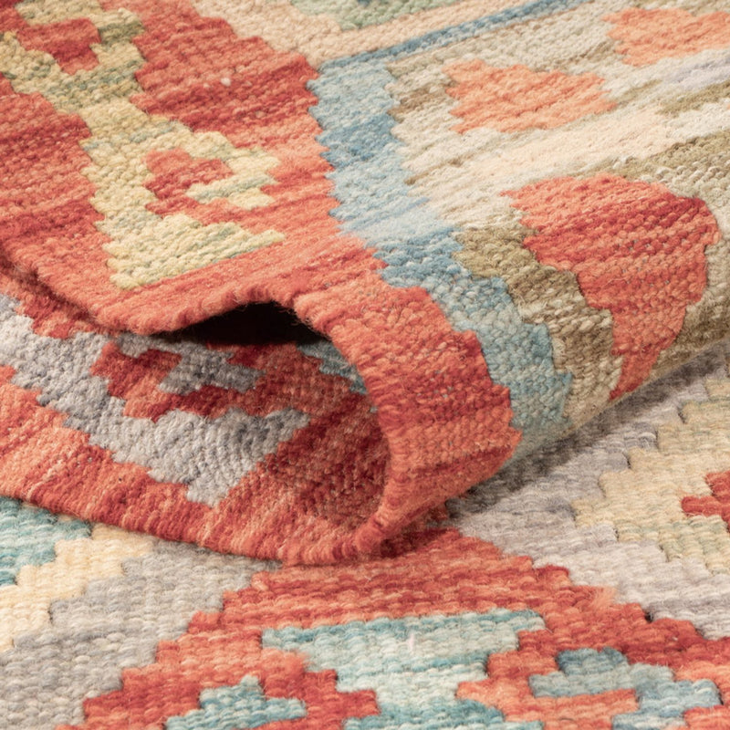 Kelim Teppich - Splash - 186 x 122 cm - mehrfarbig