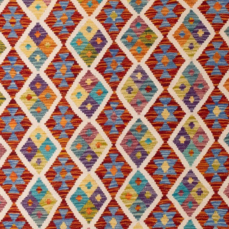 Kelim Teppich - Splash - 307 x 205 cm - mehrfarbig