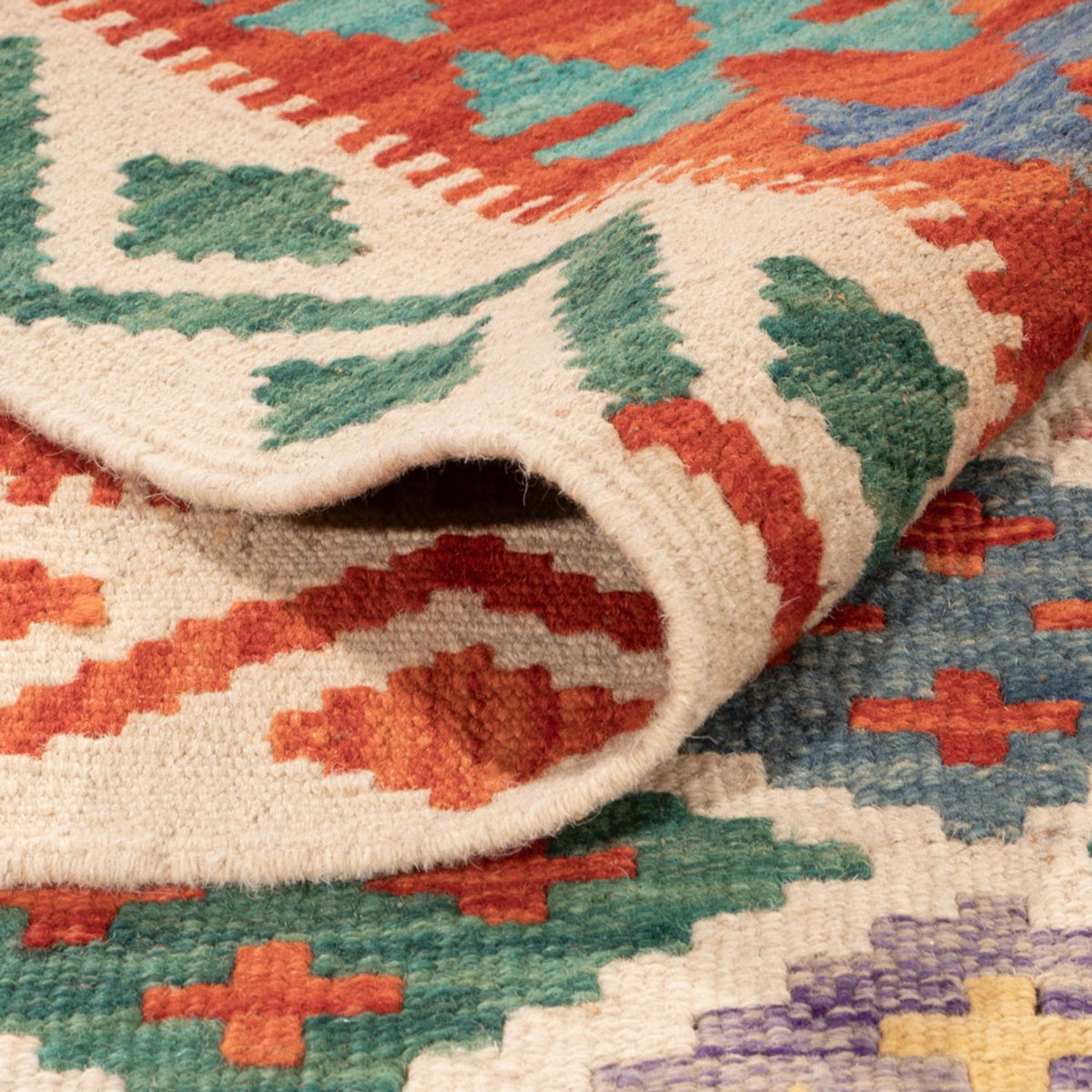 Kelim Teppich - Splash - 304 x 209 cm - mehrfarbig