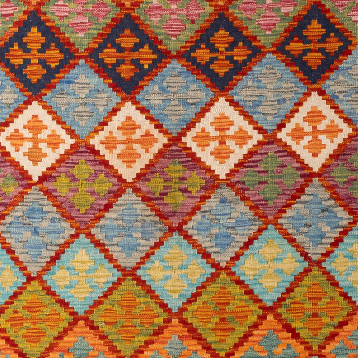Kelim Teppich - Splash - 296 x 209 cm - mehrfarbig