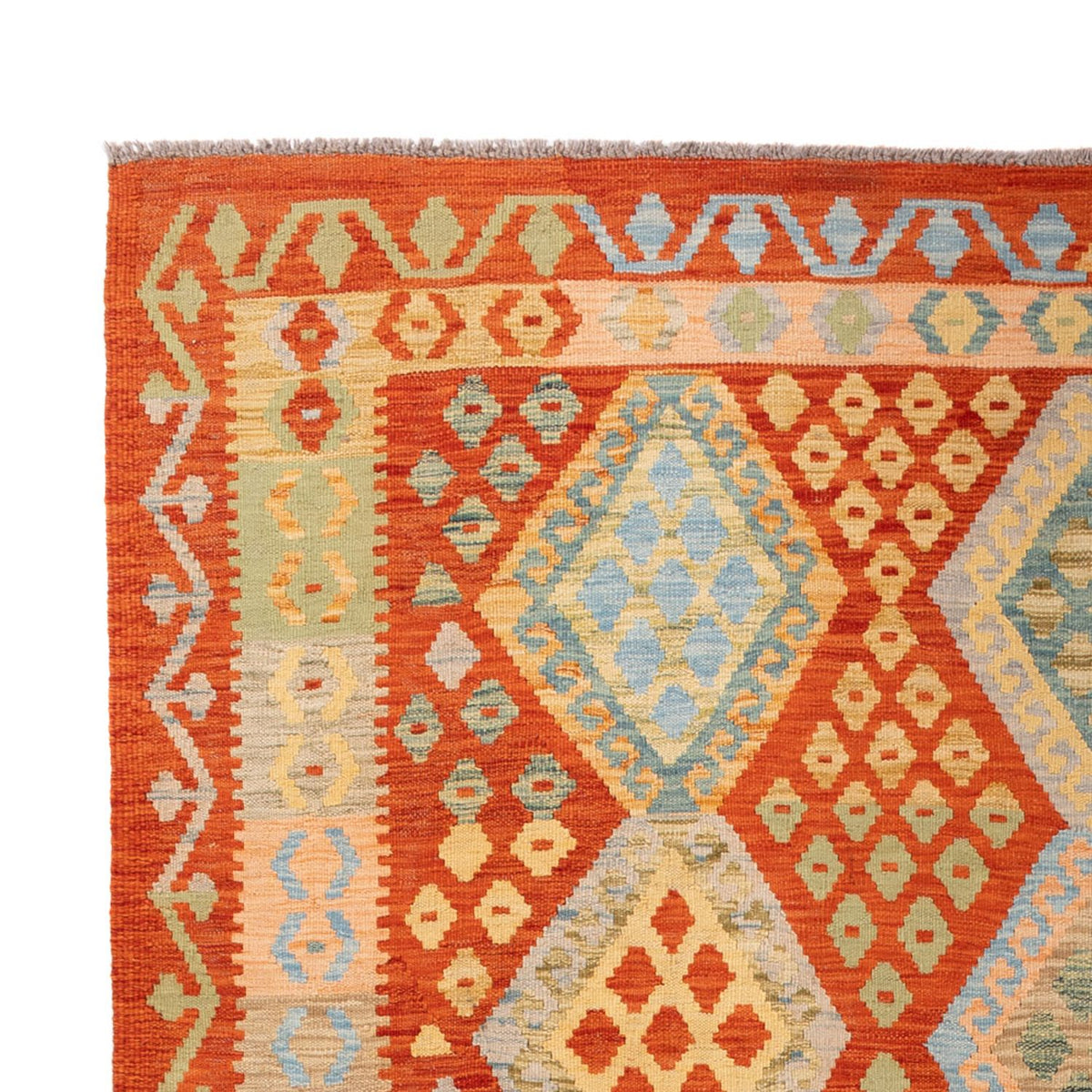 Kelim Teppich - Splash - 304 x 207 cm - mehrfarbig