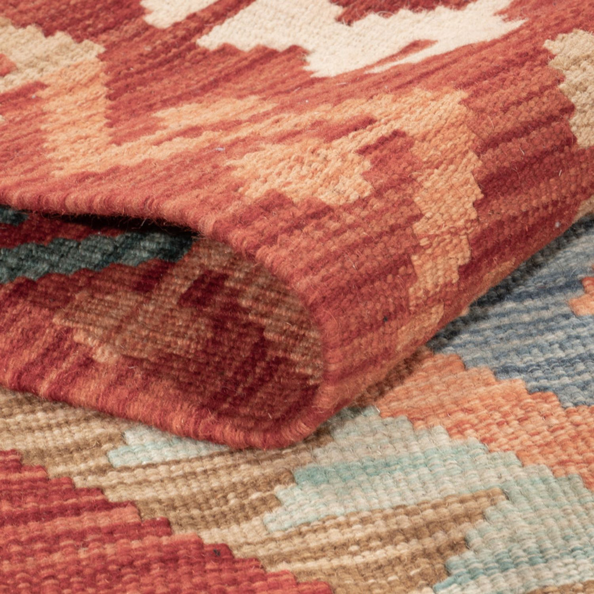 Kelim Teppich - Splash - 186 x 120 cm - mehrfarbig