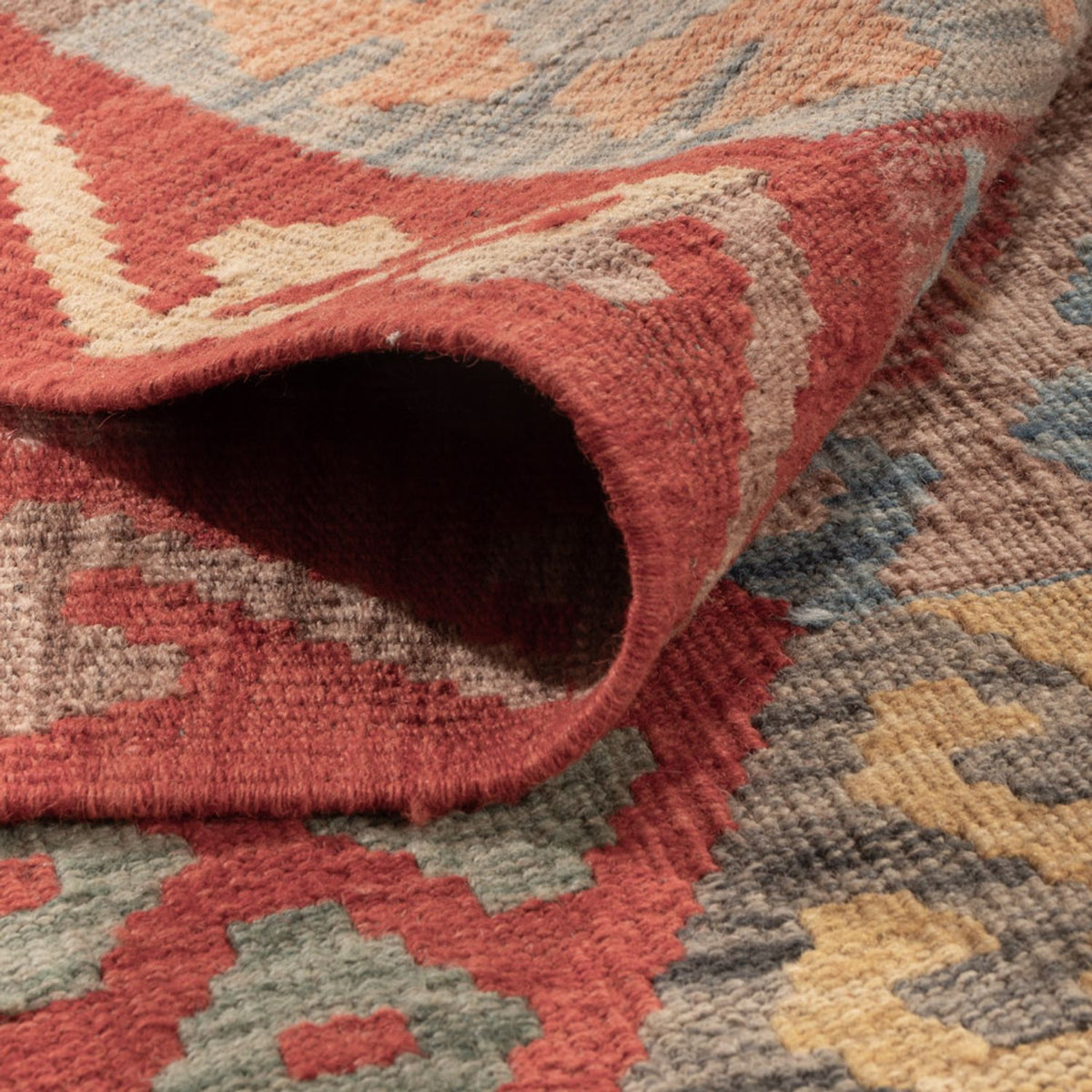 Kelim Teppich - Splash - 187 x 113 cm - mehrfarbig