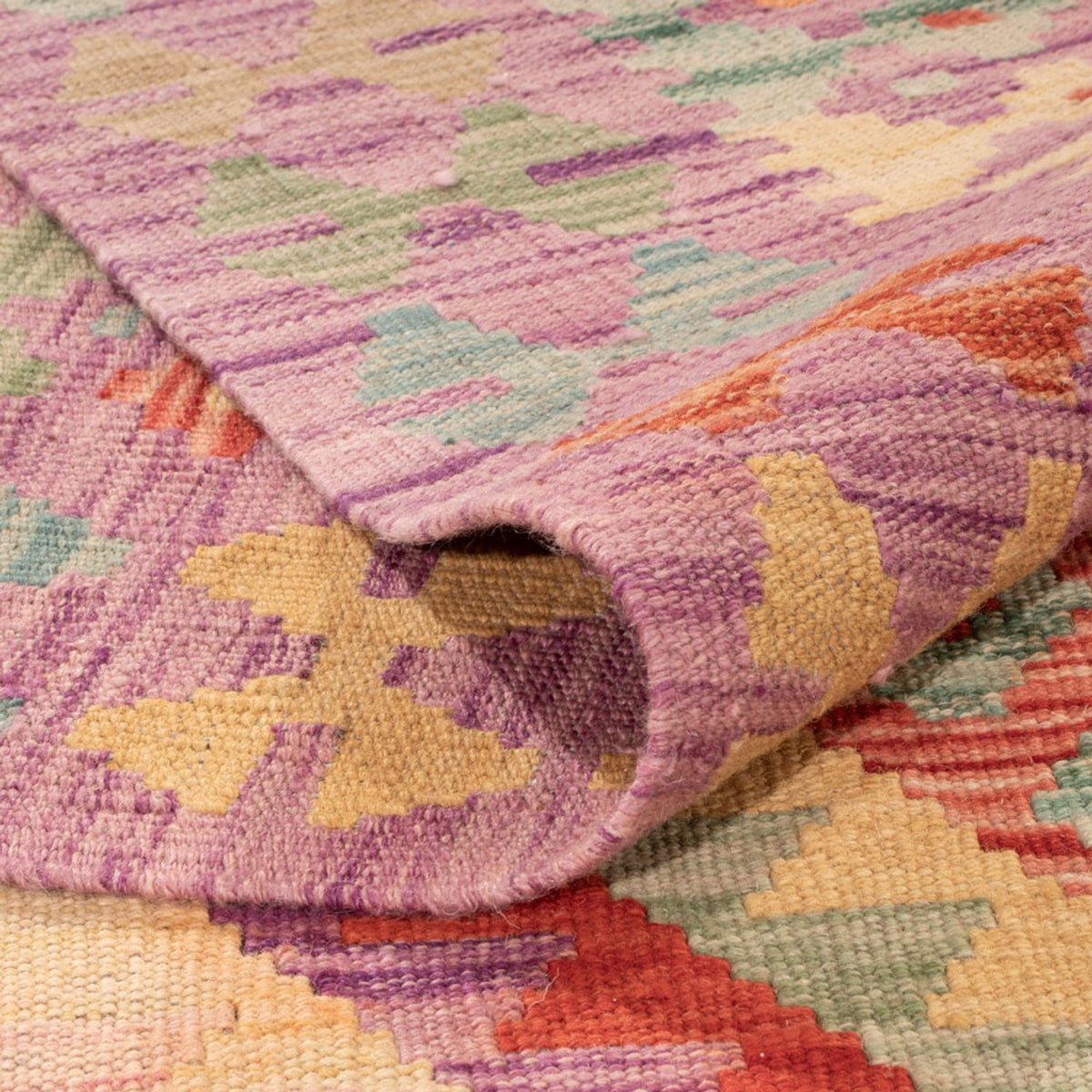 Kelim Teppich - Splash - 300 x 203 cm - mehrfarbig