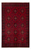 Afghan Teppich - Kunduz - 201 x 126 cm - rot