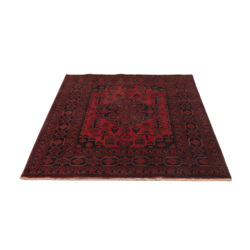 Afghan Teppich - Kunduz - 197 x 128 cm - rot