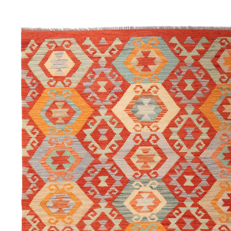 Kelim Teppich - Splash - 303 x 206 cm - mehrfarbig