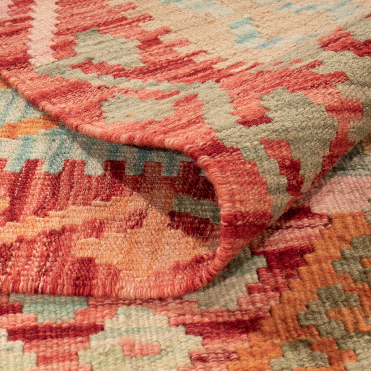 Kelim Teppich - Splash - 308 x 206 cm - mehrfarbig