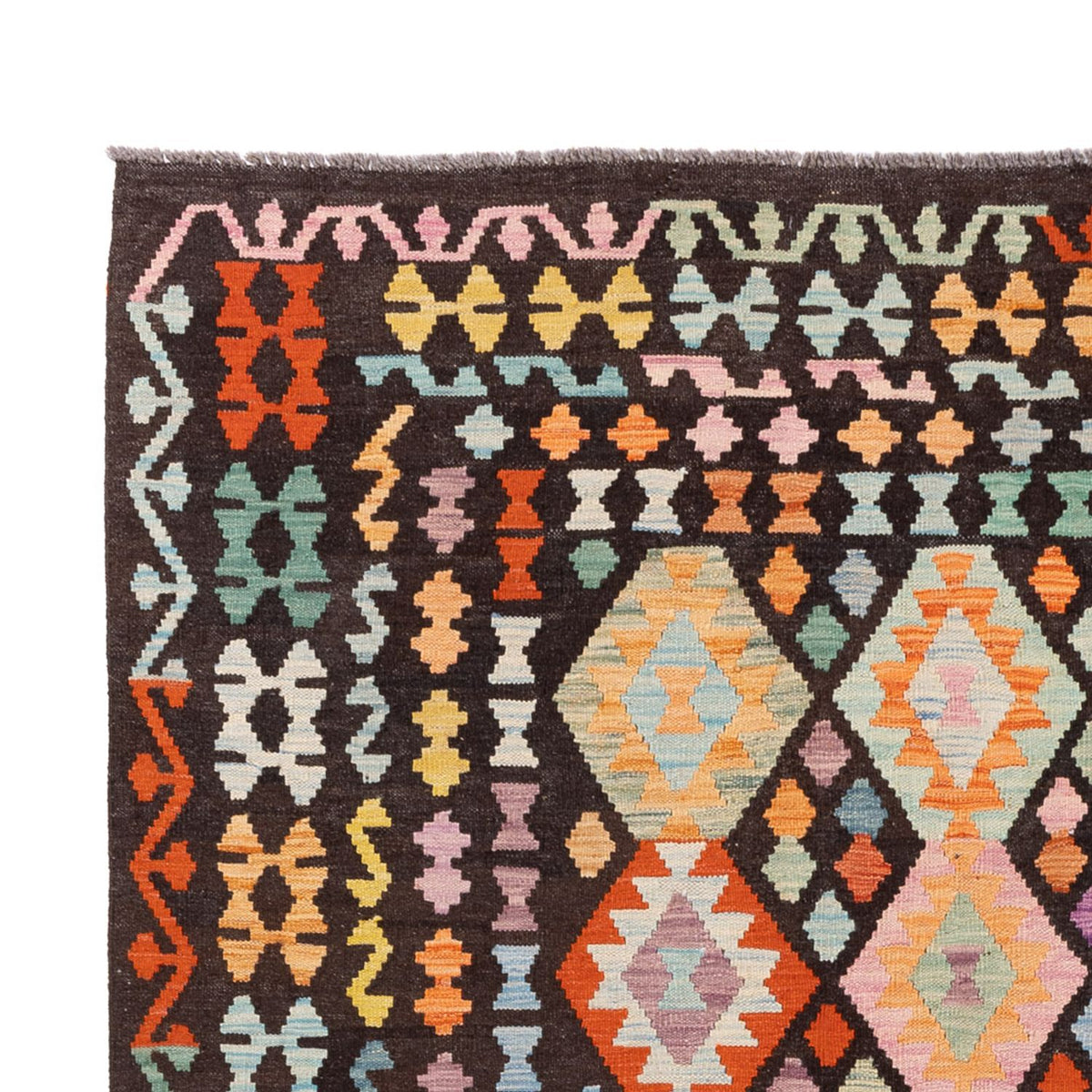 Kelim Teppich - Splash - 300 x 205 cm - mehrfarbig