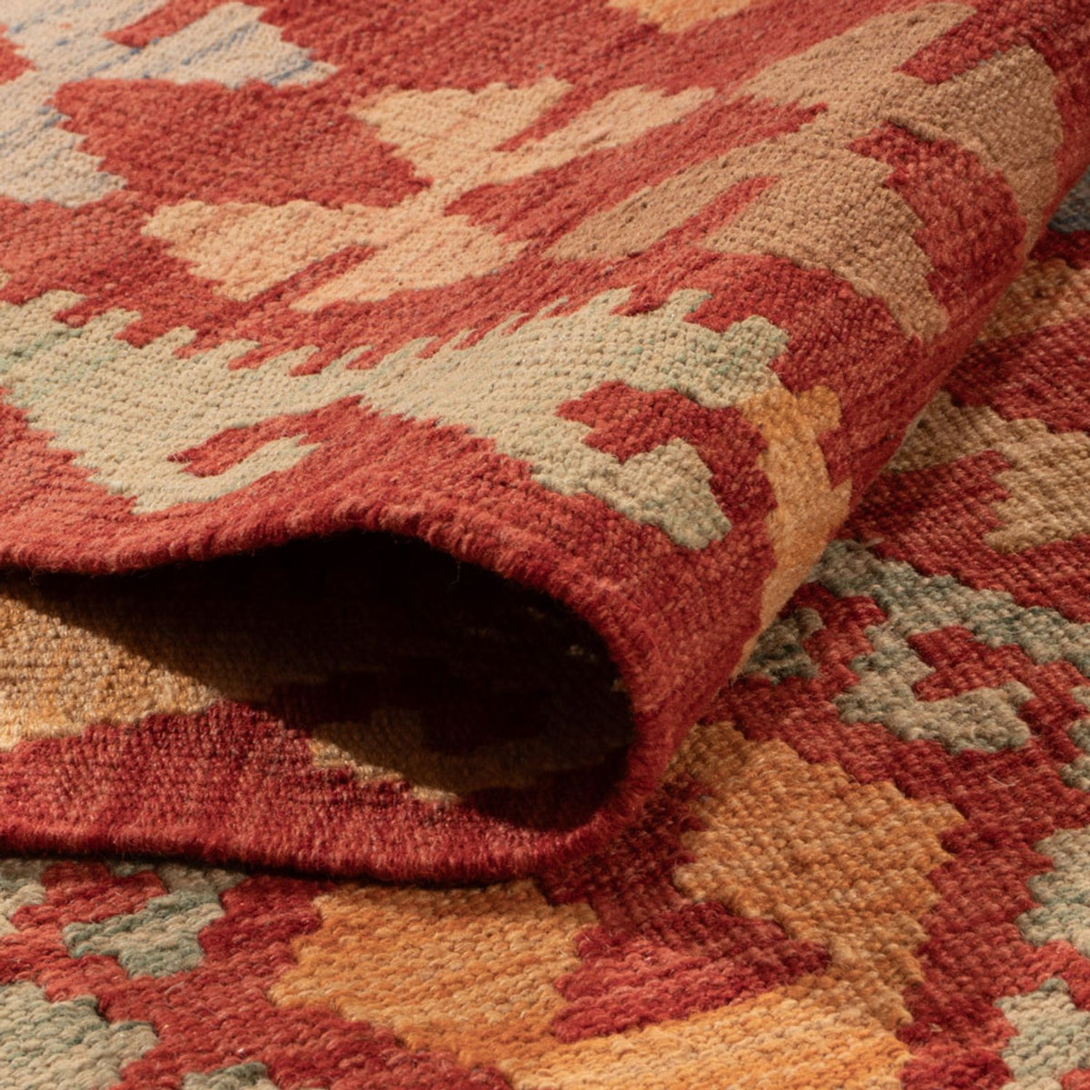 Kelim Teppich - Splash - 306 x 194 cm - mehrfarbig