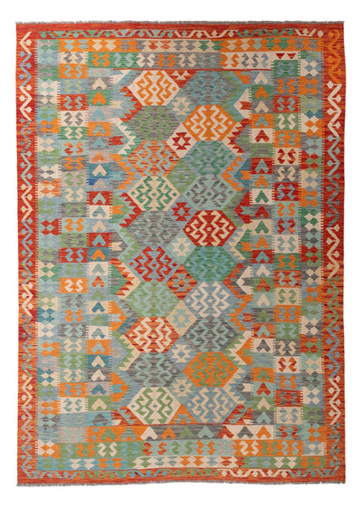 Kilim Maimana Tappeto 211x287cm - Tappeto di lana