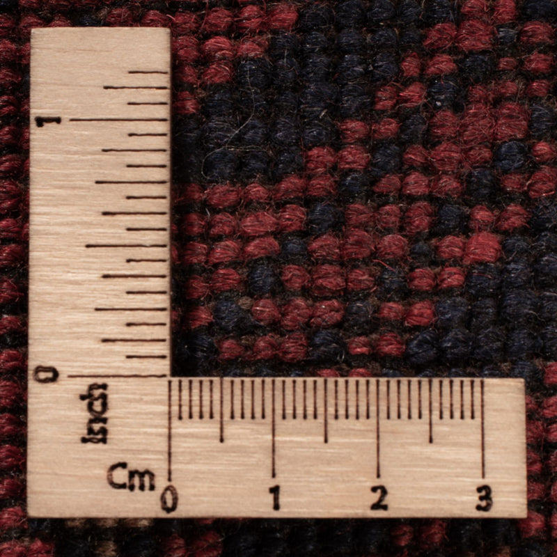 Afghan Teppich - Kunduz - 199 x 132 cm - dunkelrot