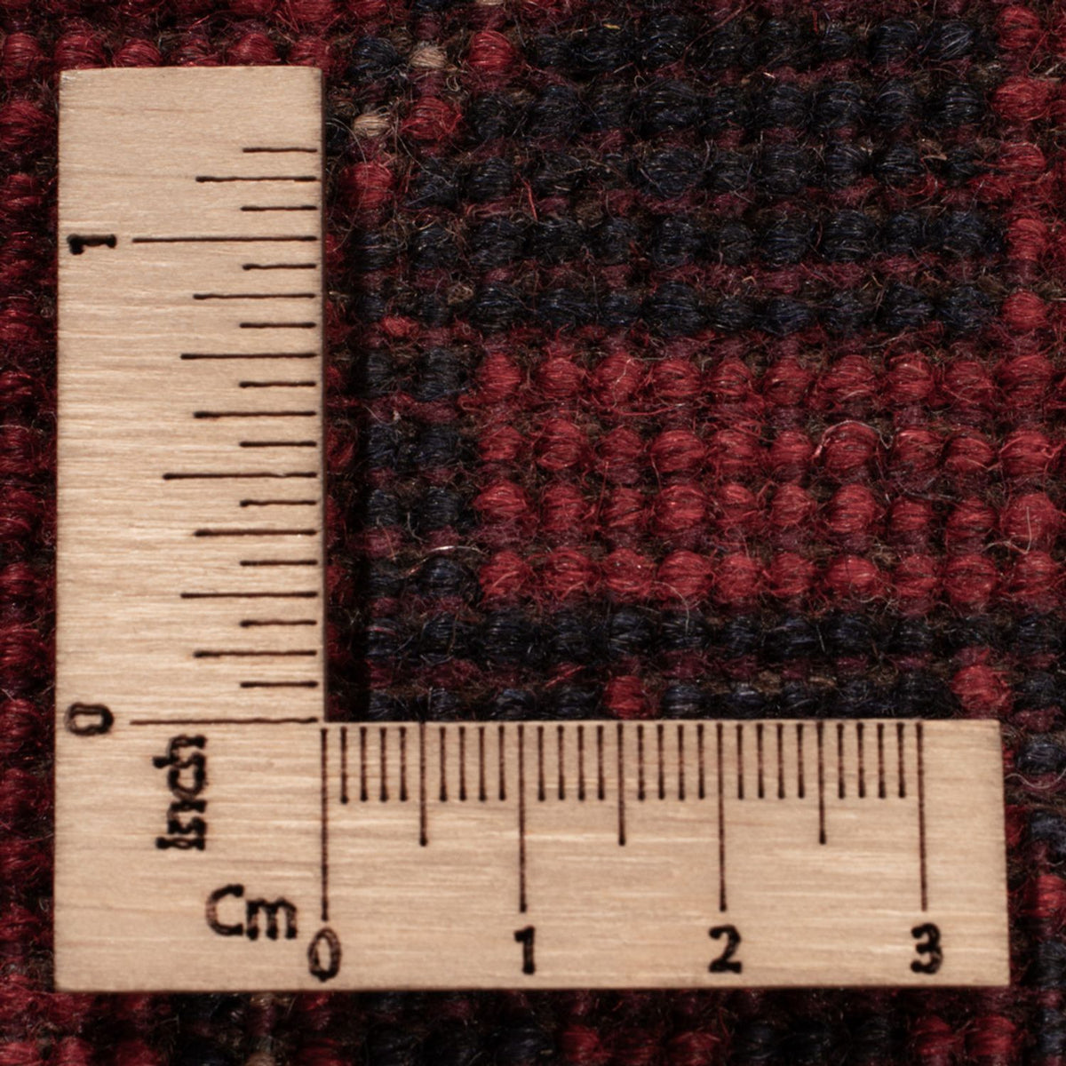 Afghan Teppich - Kunduz - 197 x 125 cm - dunkelrot