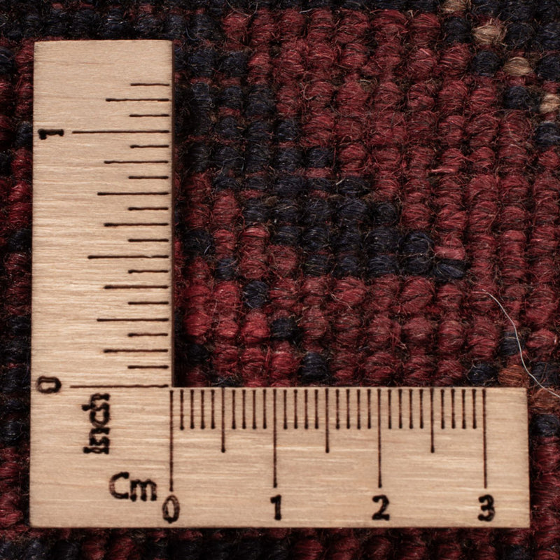 Afghan Teppich - Kunduz - 198 x 130 cm - dunkelrot