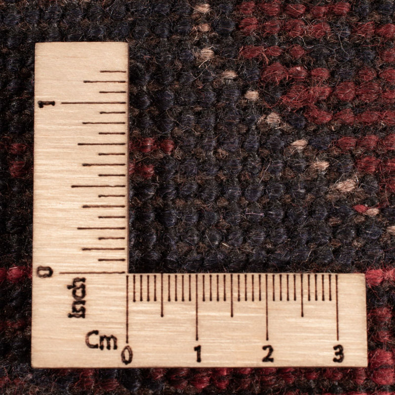 Afghan Teppich - Kunduz - 189 x 129 cm - dunkelrot