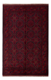 Khal Mohammadi Tappeto 123x196cm - Tappeto orientale - rosso scuro - Rettangolo / Rosso scuro / 123 x 196 cm Rettangolo