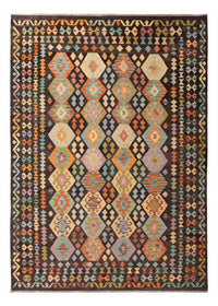 Tapis Kelim - Splash - 285 x 207 cm - multicolore