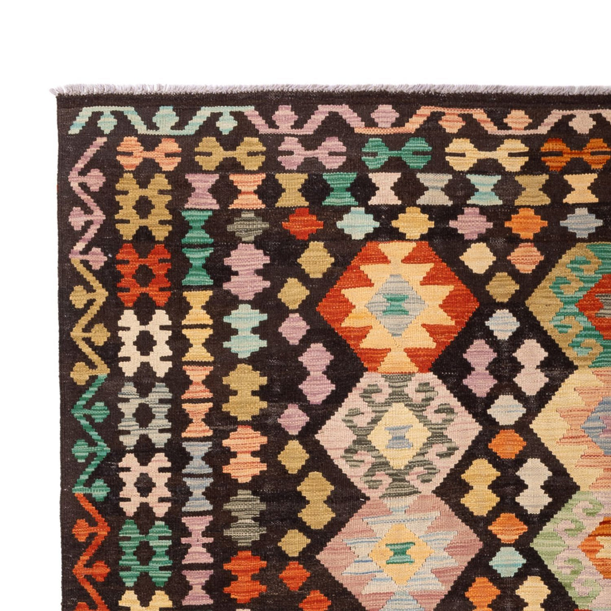 Kelim Teppich - Splash - 290 x 203 cm - mehrfarbig