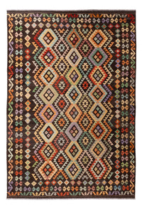 Tappeto Kelim - Splash - 304 x 205 cm - multicolore