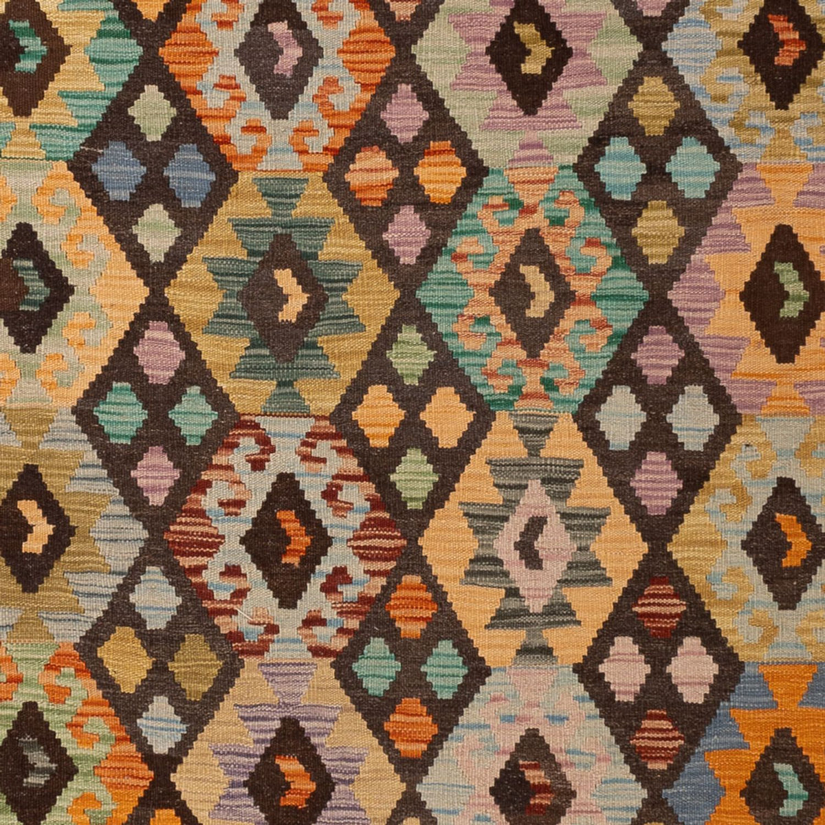 Kelim Teppich - Splash - 303 x 200 cm - mehrfarbig