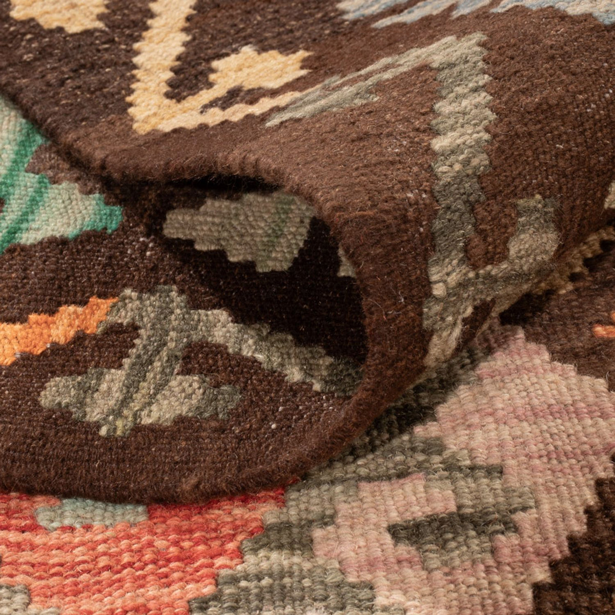 Kelim Teppich - Splash - 290 x 195 cm - mehrfarbig