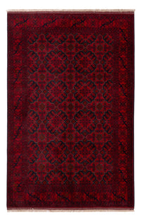 Tappeto afgano - Kunduz - 195 x 123 cm - rosso scuro