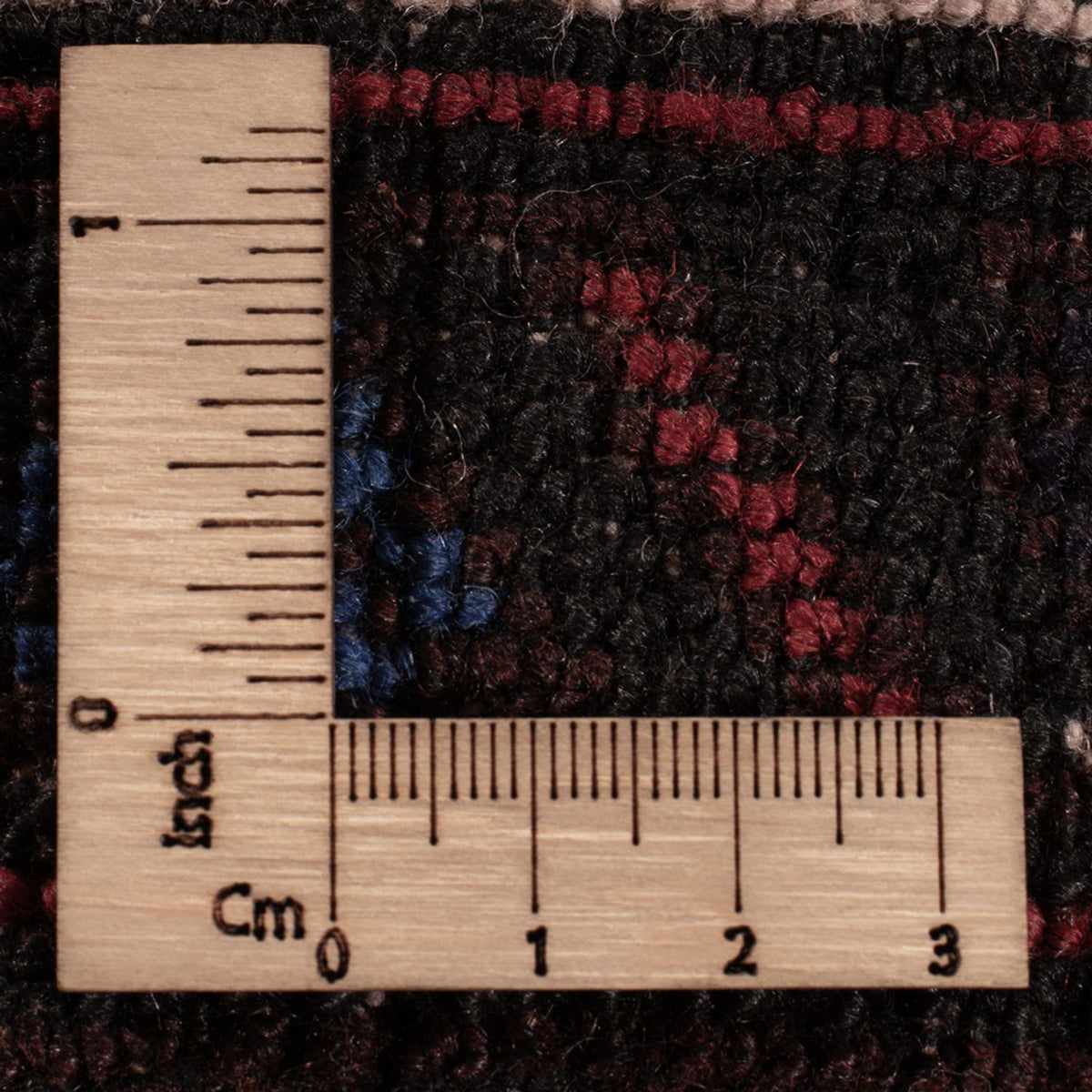 Belutsch Teppich - 188 x 123 cm - dunkelrot