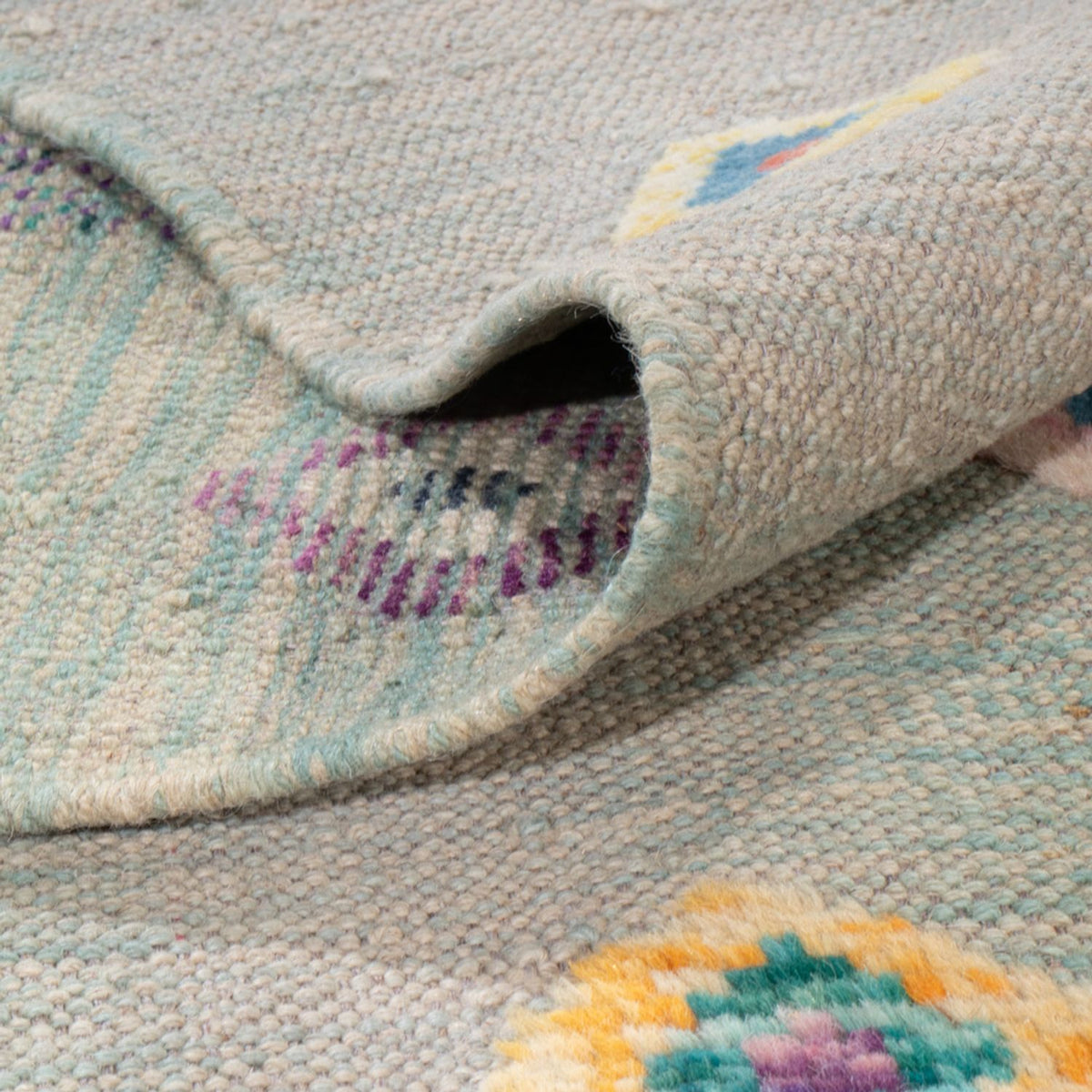 Kelim Teppich - Splash - 298 x 207 cm - mehrfarbig