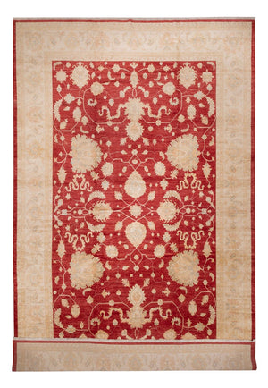 Ziegler Teppich - 540 x 352 cm - rot