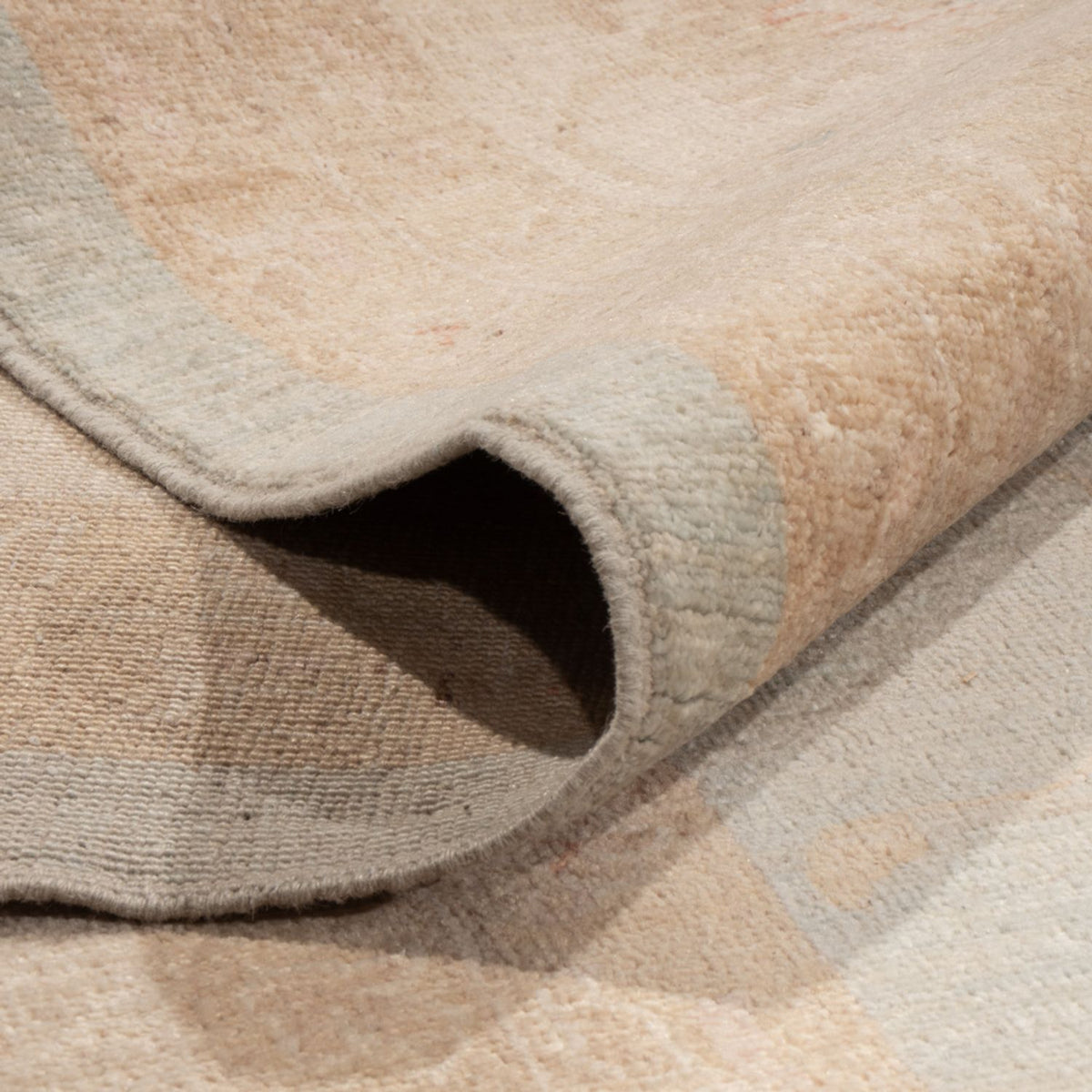 Ziegler Teppich - 543 x 354 cm - hellblau