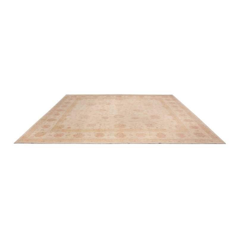 Ziegler Teppich quadratisch  - 393 x 398 cm - beige