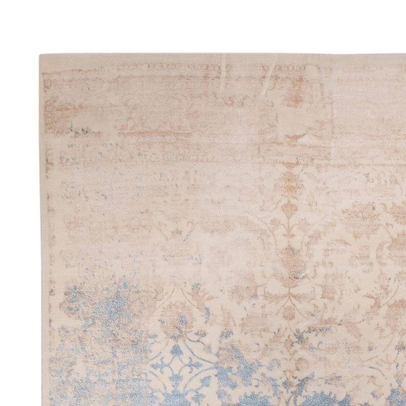 Designer Teppich - 456 x 337 cm - hellblau