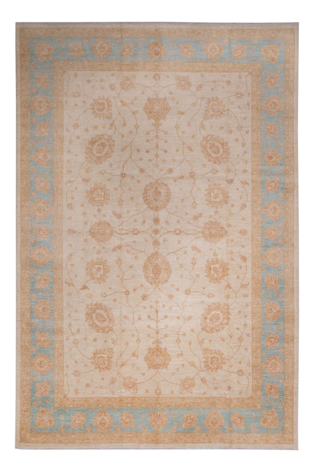 Ziegler Teppich - 440 x 304 cm - beige