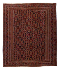 Kelim Teppich - Oriental - 245 x 206 cm - rot